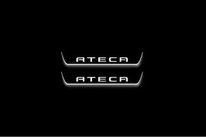 Seat Ateca 2016+ Stainless Steel LED Door Sills – Ateca Logo