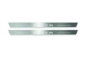 Seat Ateca 2016+ Stainless Steel LED Door Sills – Ateca Logo