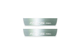 Geely Atlas Pro 2022+ entry guards in stainless steel with Atlas Pro logo