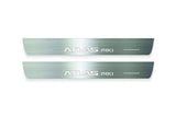 Geely Atlas Pro 2022+ LED door sill plates with Atlas Pro logo