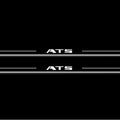 Cadillac ATS Coupe 2015+ LED Door Sills Illuminated Scuff ATS Logo Stainless Steel Entry Guards