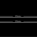 Cadillac ATS Coupe 2015+ LED Door Sills Illuminated Scuff Cadillac Logo Stainless Steel Entry Guards
