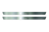 LED door sill plates for Cadillac ATS Coupe 2015+ stainless steel with Cadillac logo