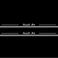 Audi A1 I 2010-2018 LED Door Sills Illuminated Scuff A1 Logo Stainless Steel Entry Guards