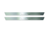 LED door sill plates Audi A1 I 2010+ in stainless steel with A1 logo