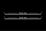 Audi A6 C8 2018+ Stainless Steel LED Door Sills – Audi A6 Logo