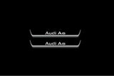 Audi A6 C8 2018+ Stainless Steel LED Door Sills – Audi A6 Logo