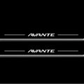 Hyundai Avante VI AD 2015-2020 LED Door Sills Illuminated Scuff Avante Logo Stainless Steel Entry Guards Door Sills Decoin