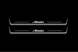 Mazda 3 III 2013+ Stainless Steel LED Door Sills – Axela Logo