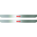 BMW X5 G05 2019+ LED Door Sills Illuminated Scuff BMW (Type OEM) Logo Stainless Steel Entry Guards
