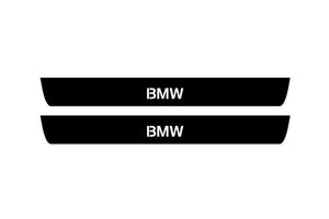 BMW 3 G20 2019+ Illuminated Matte Sill Plates with logo BMW BMW Led Door Sills PRO opdesign