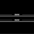BMW 5 E34 1987-1996 LED Door Sills Illuminated Scuff BMW Logo Stainless Steel Entry Guards