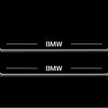 BMW 5 G30 2017-2023 LED Door Sills Illuminated Scuff BMW Logo Stainless Steel Entry Guards Door Sills Decoin