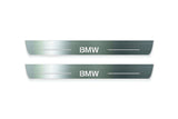 BMW 3 G20 2019+ LED door sill plates stainless steel with BMW logo