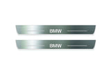 BMW 3 G20 2019+ LED door sill plates stainless steel with BMW logo