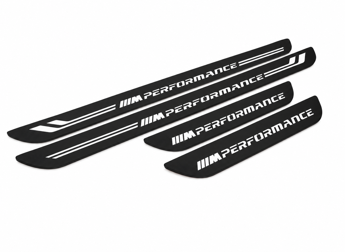 BMW 5 Series Sedan E60 Matte PRO LED door sills with M Performance design