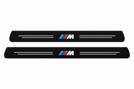 BMW X3 F25 2010–2017 — Matte PRO LED Door Sills — M Logo