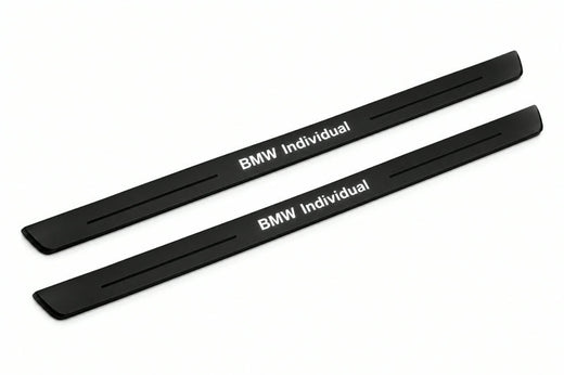 BMW X5 E53 1999–2006 — Matte PRO LED Door Sills — BMW Individual Logo