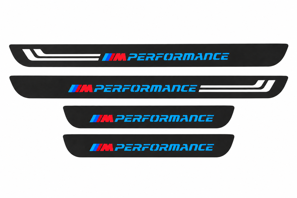 BMW X5 E70 Matte PRO LED door sills with M Performance design