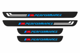 BMW X5 E70 Matte PRO LED door sills with M Performance design