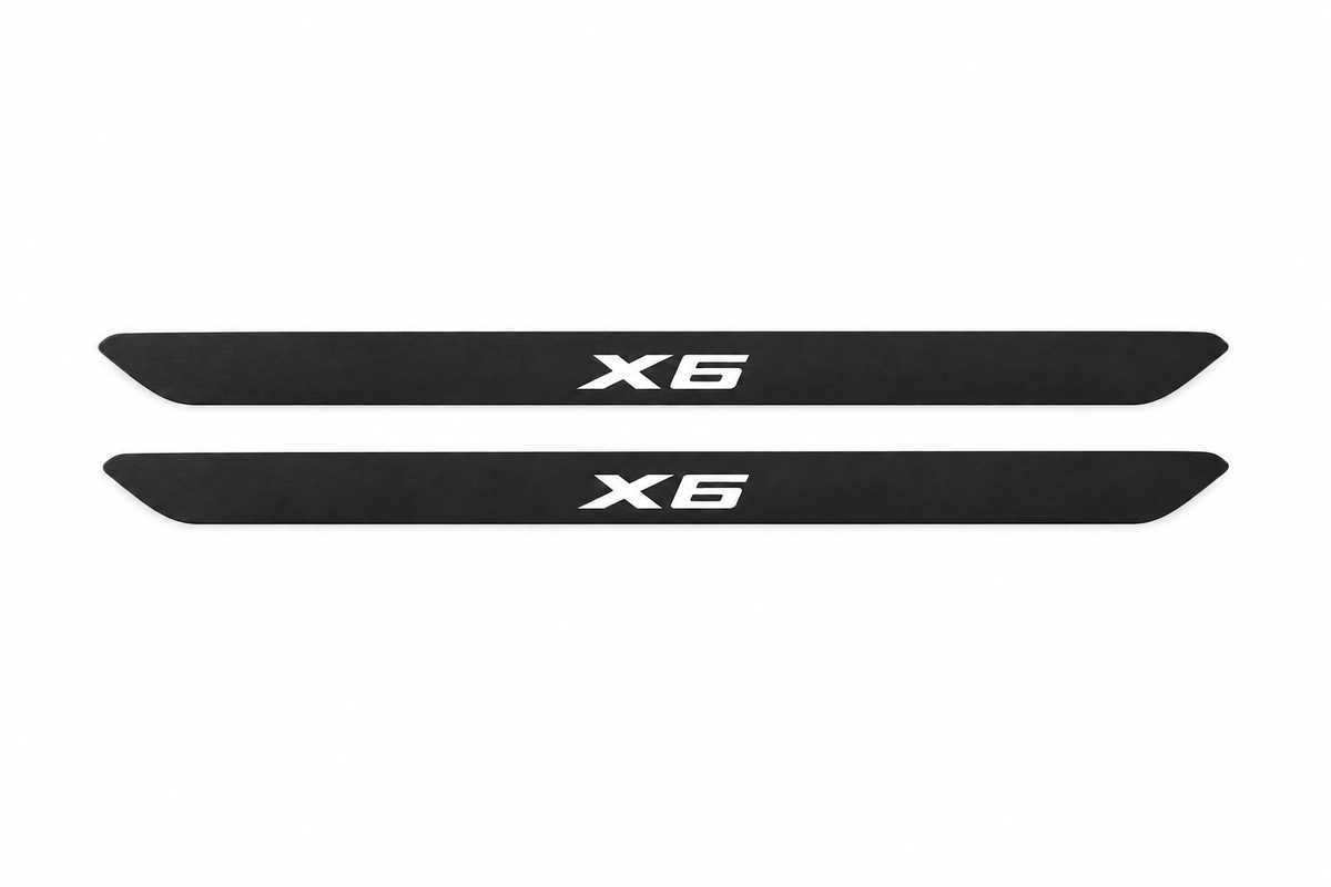 BMW X6 G06 Matte PRO LED door sills with X6 design