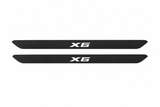 BMW X6 G06 Matte PRO LED door sills with X6 design