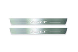 LED door sill plates stainless steel Chevrolet BOLT 2017+ with BOLT logo