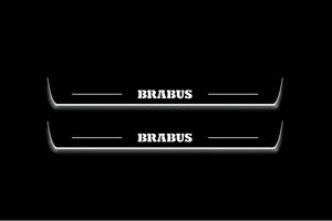 Mercedes-Benz G-Class W464 Stainless Steel LED Door Sills – Brabus