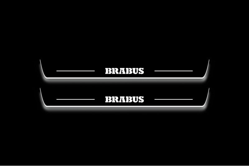 Mercedes-Benz GLE II W167 Stainless Steel LED Door Sills – Brabus