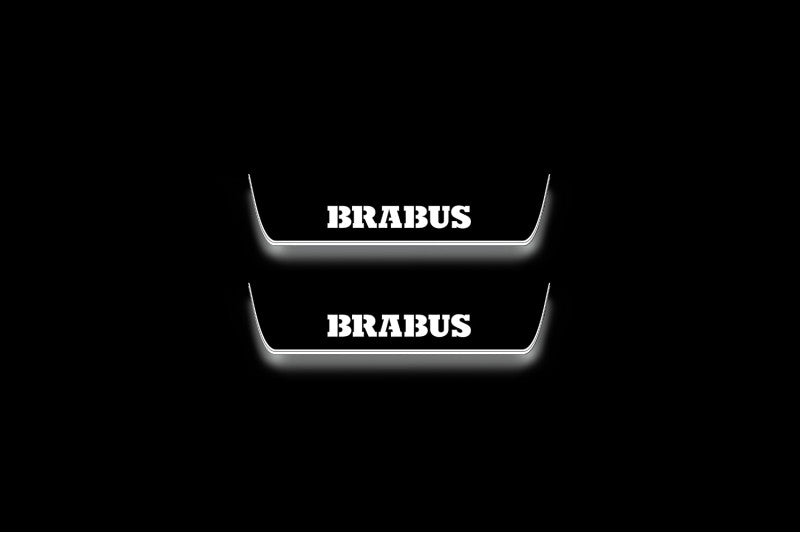 Mercedes-Benz GLE II W167 Stainless Steel LED Door Sills – Brabus