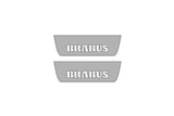 Mercedes G-Class W464 2018+ entry guards in stainless steel with Brabus logo