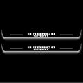Ford Bronco Sport 2021+ LED Door Sills Illuminated Scuff Bronco Sport Logo Stainless Steel Entry Guards