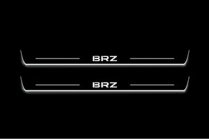 Subaru BRZ II ZD8 2021+ Stainless Steel LED Door Sills – BRZ Logo