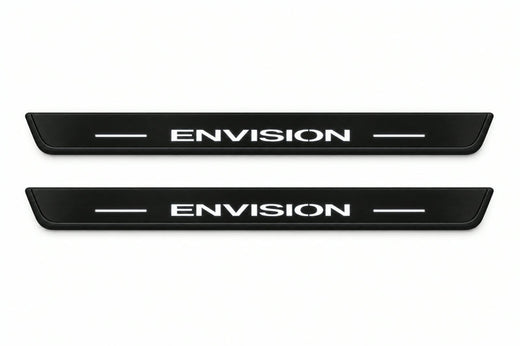Buick Envision I C1UL 2014–2021 — Matte PRO LED Door Sills — Envision Logo