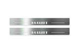 stainless steel door sill plates for Ford Mustang VII S650 2023+ with BULLITT logo