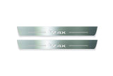 Toyota bZ4X 2022+ Stainless Steel LED Door Sills – bZ4X Logo