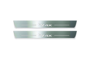 Toyota bZ4X 2022+ Stainless Steel LED Door Sills – bZ4X Logo