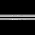 Illuminated LED Door Sill Tread Plates Mercedes C W204 Coupe 2007-2014 With AMG C63 Logo Mercedes Led Door Sills opdesign