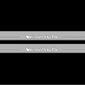 Mercedes C W204 2007-2014 LED Door Sills Illuminated Scuff Wald Logo Stainless Steel Entry Guards Door Sills opdesign