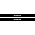 Mercedes C W205 Coupe 2014-2021 Illuminated Matte Sill Plates with logo AMG Mercedes Led Door Sills PRO opdesign