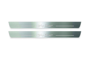 Citroen C4 Picasso I 2006-2014 LED Door Sills Illuminated Scuff C4 Picasso Logo Stainless Steel Entry Guards Door Sills Decoin