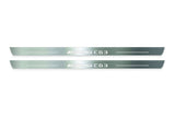 Mercedes C Coupe W204 Stainless Steel LED Door Sills – AMG C63 Logo