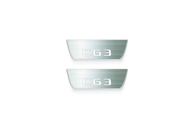 Mercedes-Benz C W205 2014+ Stainless Steel LED Door Sills – AMG С63