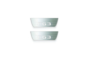 Mercedes-Benz C W205 2014+ Stainless Steel LED Door Sills – AMG С63