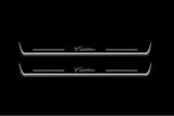 Cadillac ATS 2012+ LED door sill plates with Cadillac logo