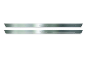 Cadillac CTS II 2007-2014 LED Door Sills Illuminated Scuff CTS Logo Stainless Steel Entry Guards Door Sills Decoin