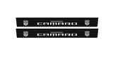 LED door sill plates for Chevrolet Camaro V E37 2009+ with Camaro Transformers logo