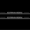 GMC Canyon III 2022+ LED Door Sills Illuminated Scuff Canyon Logo Stainless Steel Entry Guards Door Sills Decoin