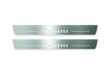 Kia Cerato III 2013+ Stainless Steel LED Door Sills – Cerato Logo