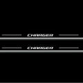 Dodge Charger 2005-2011 LED Door Sills Illuminated Scuff Charger Logo Stainless Steel Entry Guards Door Sills Decoin